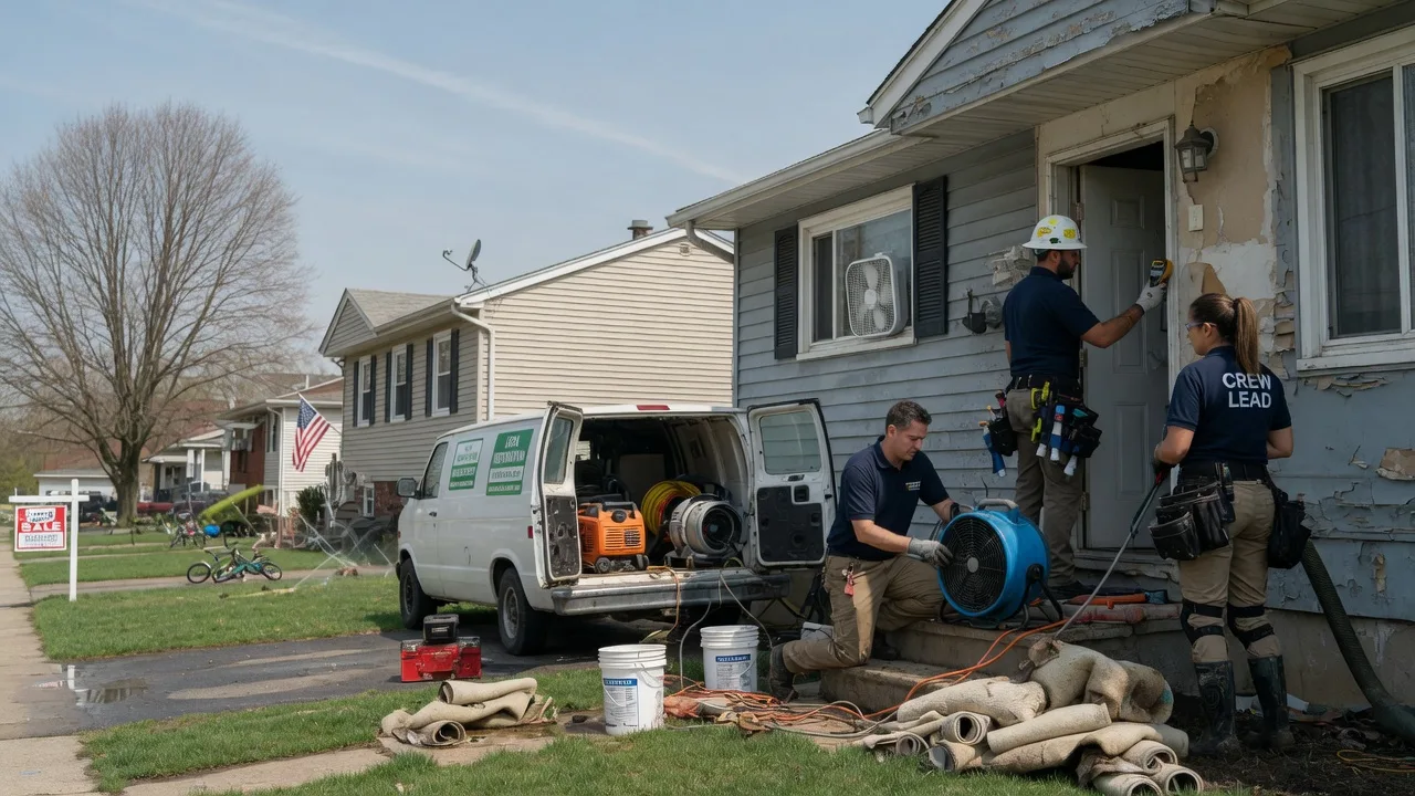 Flood Cleanup in Utica, IL near me